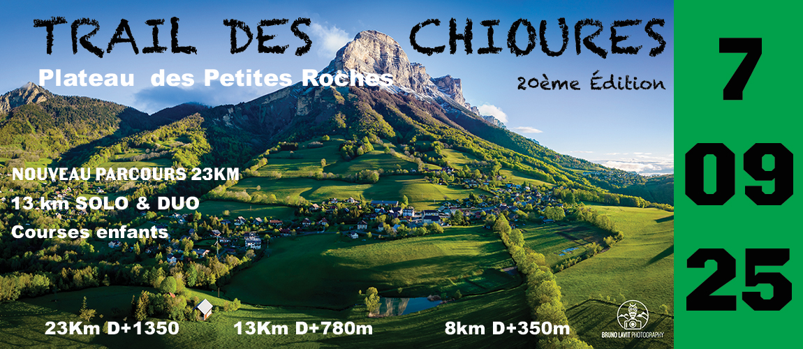 Trail des Chioures à Saint Pancrasse - Plateau des petites roches